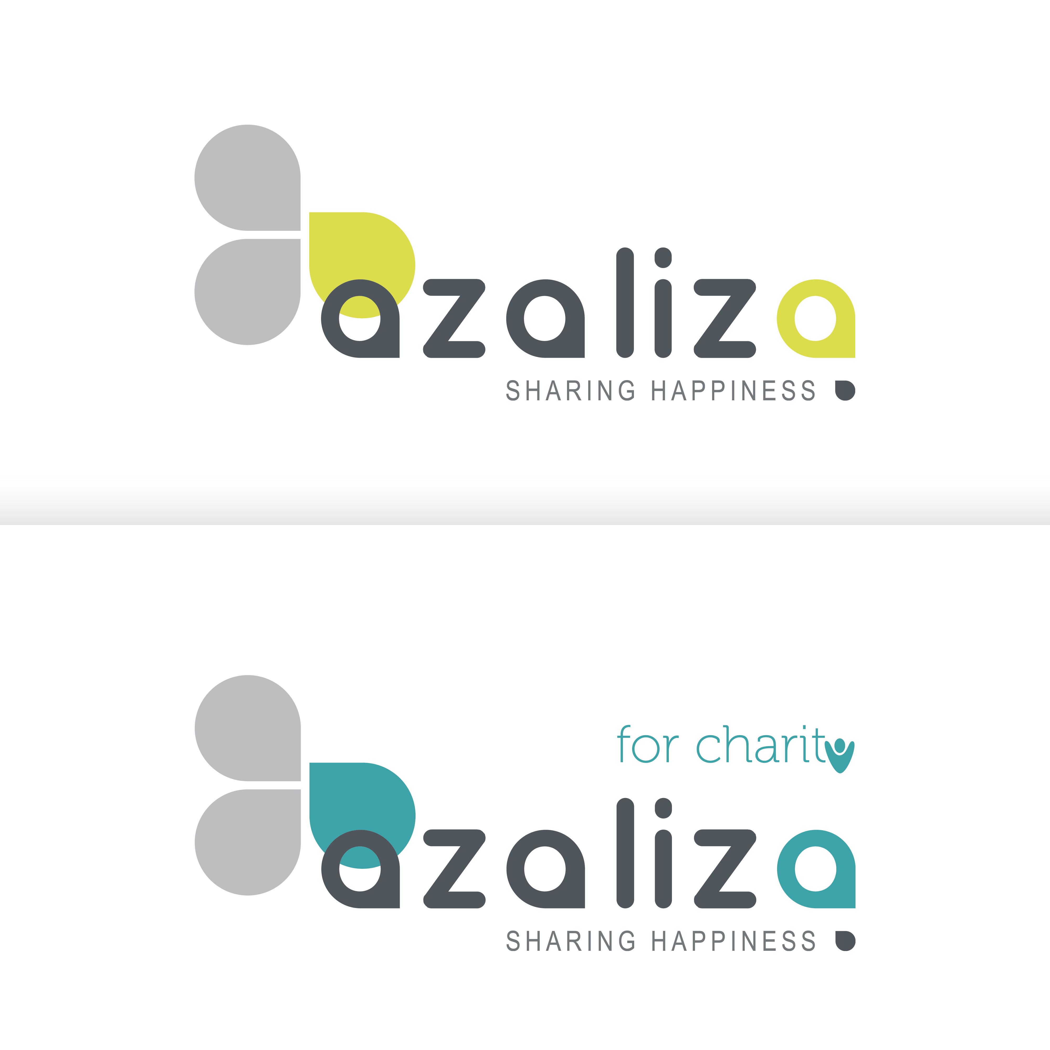 Création logo pour azaliza et azaliza for charity - Réalisation de listes de cadeaux ou de dons